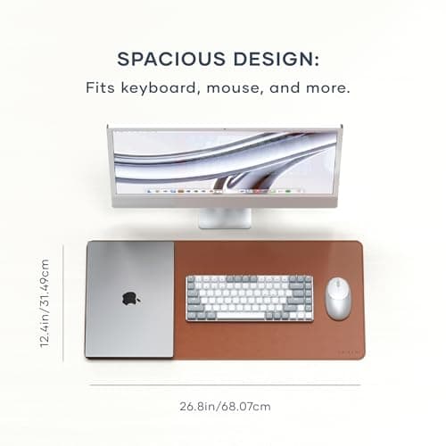 Satechi Vegan Leather Desk Mat thumbnail 5
