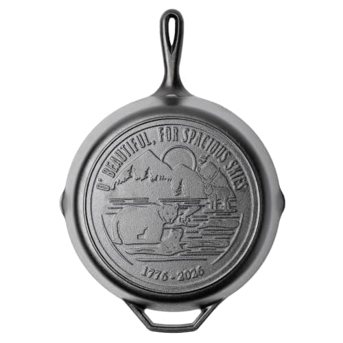 Lodge Pre-Seasoned Cast Iron Skillet, 12 Inches