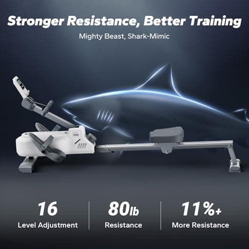MERACH Magnetic Rowing Machine R25 Foldable thumbnail 2