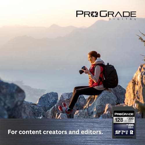 ProGrade Digital SDXC UHS-II V90 300R 128GB thumbnail 4