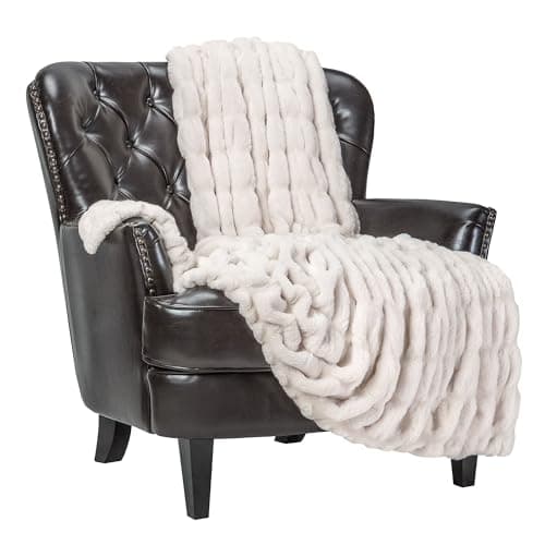 Chanasya Premium Faux Fur Throw Blanket - image 1