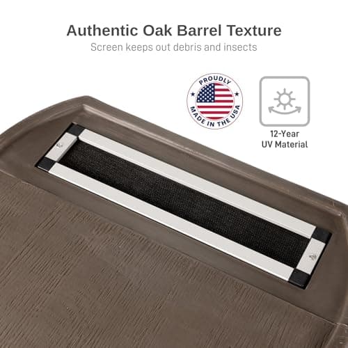 RTS Home Accents 50-Gallon Rain Barrel thumbnail 3