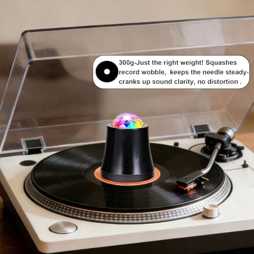 Record-Happy Vinyl Record Weight LP Stabilizer thumbnail 2