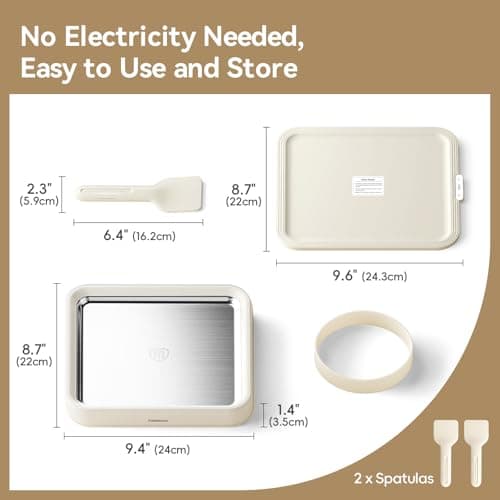 Felizbebe Instant Ice Cream Roller Maker (SUS316) thumbnail 2