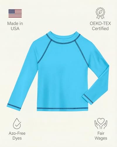 City Threads Rash Guard for Boys SPF 50+ Made in USA thumbnail 4
