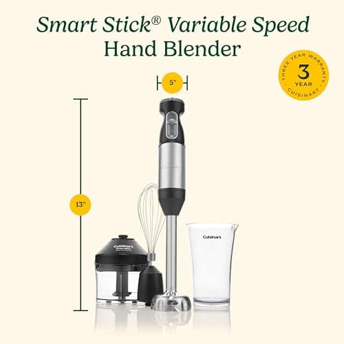 Cuisinart CSB-179 Smart Stick Variable Speed Hand Blender thumbnail 5