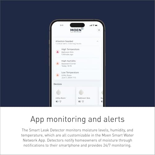 Moen Flo Smart Water Leak Detector thumbnail 3