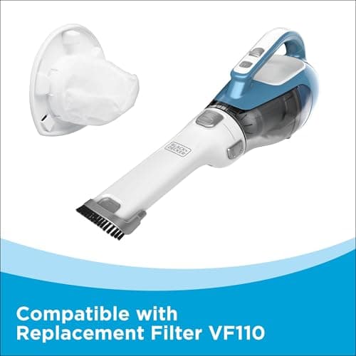 BLACK+DECKER dustbuster AdvancedClean Cordless Handheld Vacuum (CHV1410L) thumbnail 5