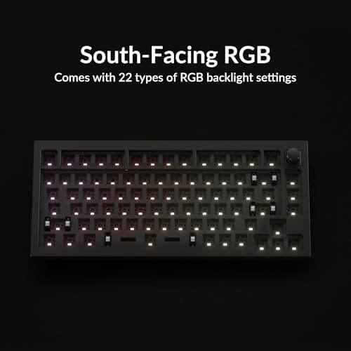 Keychron Q1 Max QMK/VIA Wireless Mechanical Keyboard (Gateron Jupiter Brown) thumbnail 5