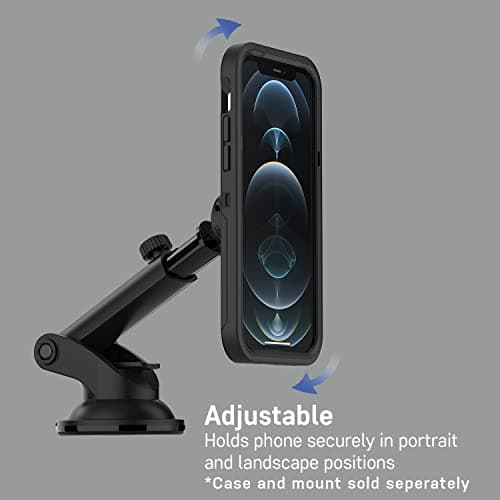 OtterBox Performance Car Dash & Windshield Mount for MagSafe - Black thumbnail 4