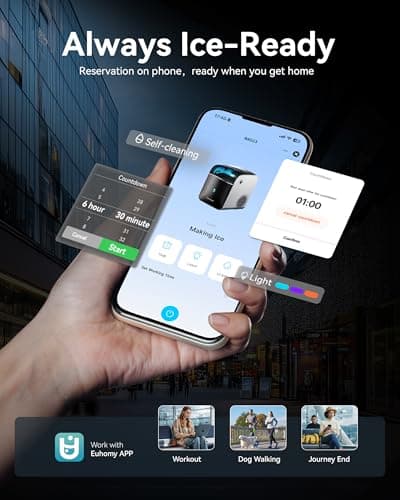 Euhomy IM-F Smart Nugget Ice Maker thumbnail 5