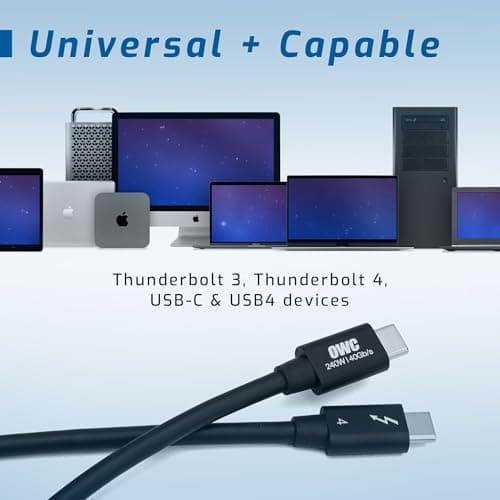 OWC Thunderbolt 4 Cable (2.0m) thumbnail 2