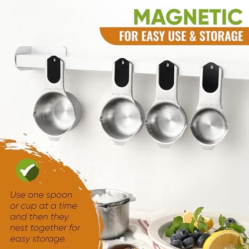 Spring Chef Magnetic Measuring Cups and Spoons Set of 15 thumbnail 4