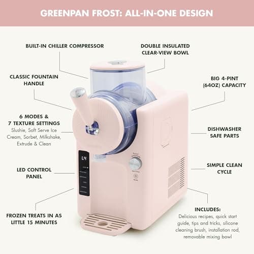 GreenPan Frost 15-in-1 Ice Cream & Frozen Drink Maker thumbnail 5