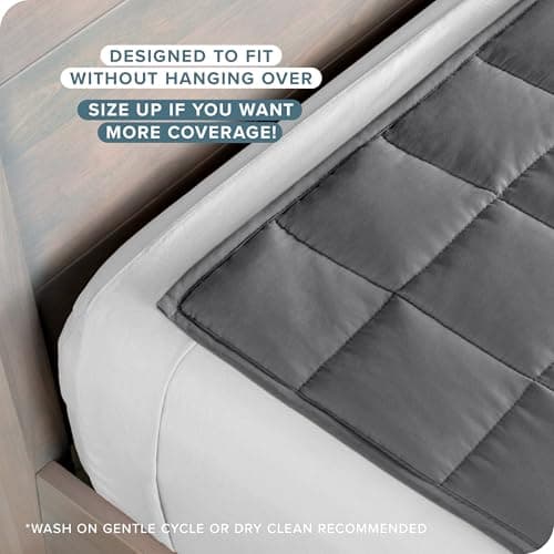 Luna Luxe Cotton Weighted Blanket (15 lbs, Queen) thumbnail 3