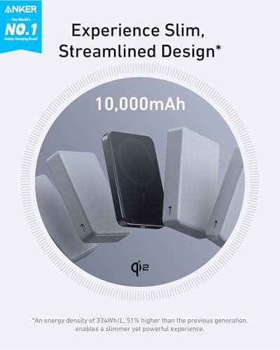 Anker MagGo Power Bank 10,000 mAh (Qi2) thumbnail 2