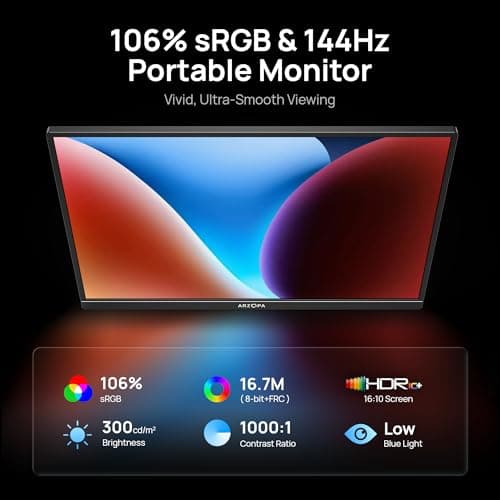 ARZOPA 17.3-Inch Portable Monitor Z1FC thumbnail 2