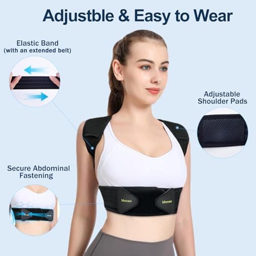 Mercase Posture Corrector with Full Back Support thumbnail 3