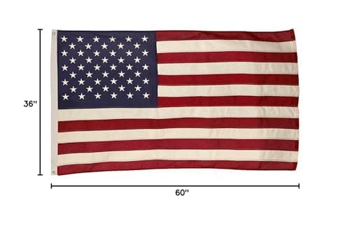 Valley Forge All-American Cotton Flag 3x5 ft thumbnail 3