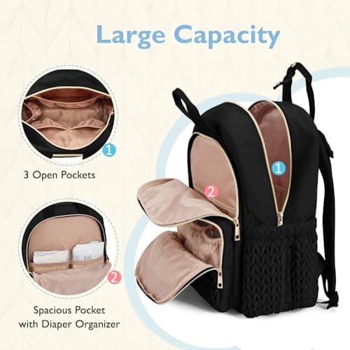 Momcozy Diaper Bag Backpack thumbnail 3