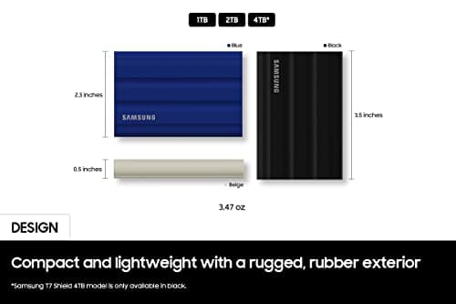 Samsung T7 Shield Portable SSD 2TB thumbnail 4