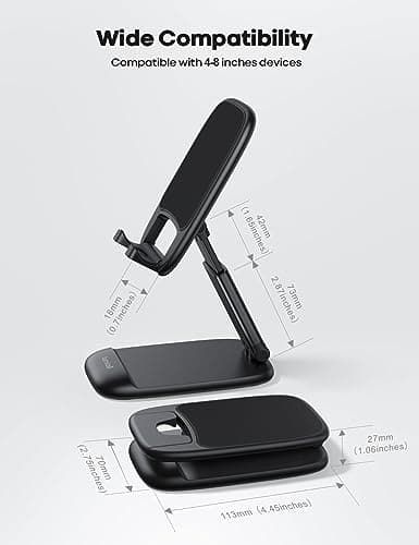 Lamicall Cell Phone Stand - Height Adjustable & Foldable thumbnail 5