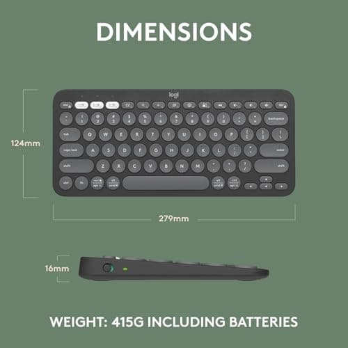 Logitech K380 Multi-Device Bluetooth Keyboard thumbnail 2