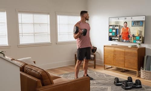 NordicTrack 55 lb Select-a-Weight Dumbbell Pair thumbnail 3