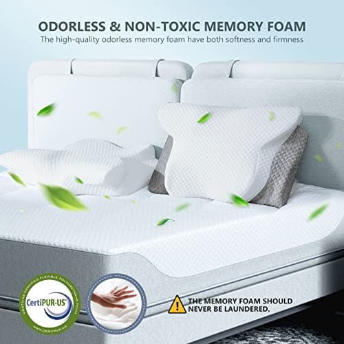 ZAMAT Adjustable Cervical Memory Foam Pillow thumbnail 5