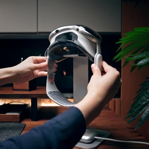 UPERGO Dock Stand for Apple Vision Pro with Battery Holder thumbnail 4