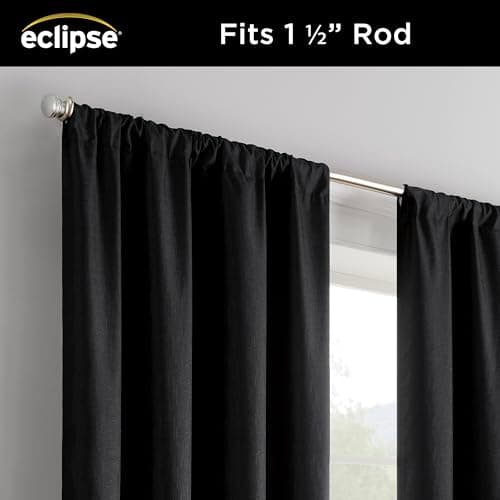 Eclipse Blackout Curtain Panel with Thermaback thumbnail 3