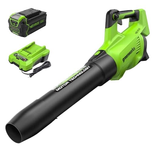 Greenworks 40V Cordless Leaf Blower - image 1