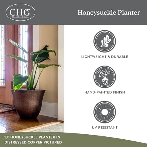 Classic Home and Garden Honeysuckle Planter thumbnail 4