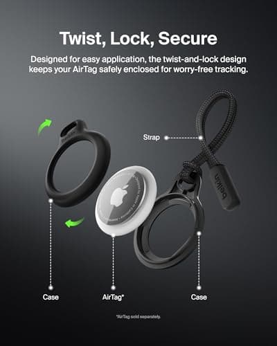 Belkin Secure Holder with Pet Collar Strap for AirTag thumbnail 4