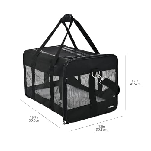 Amazon Basics Soft-Sided Mesh Pet Travel Carrier thumbnail 5