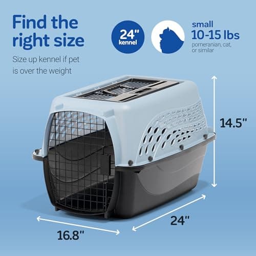 Petmate Two Door Top Load Kennel thumbnail 4