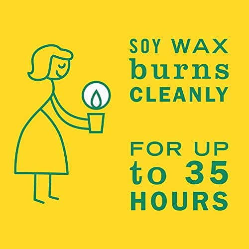 Mrs. Meyer's Clean Day Scented Soy Candle, Lavender (7.2 oz) thumbnail 4