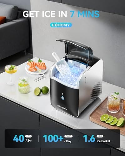 Euhomy IM-F Smart Nugget Ice Maker thumbnail 3