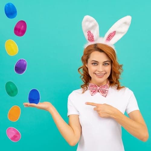 The Dreidel Company Fillable Easter Eggs 2.3-Inch (50 Pack) thumbnail 4