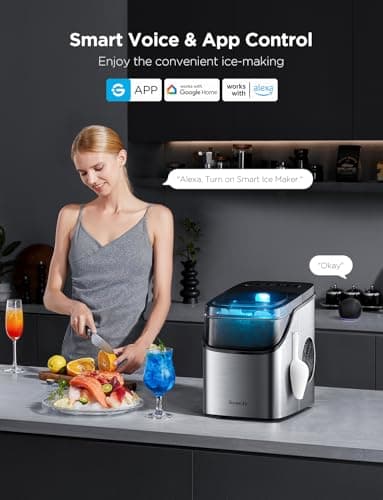 Thereye Smart Ice Maker with UV Sterilization thumbnail 2