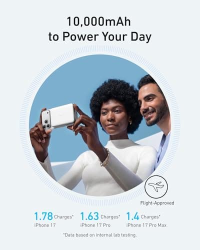 Anker MagGo Power Bank 5,000 mAh Slim (Qi2) thumbnail 5