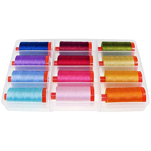 Aurifil "Perfect Box of Colors" Thread Set by Pat Sloan (12 Large Spools) - image 1