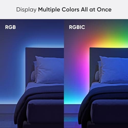 Nanoleaf Essentials Matter Lightstrip, RGBW, 16.4ft, 300 Color Zones thumbnail 3