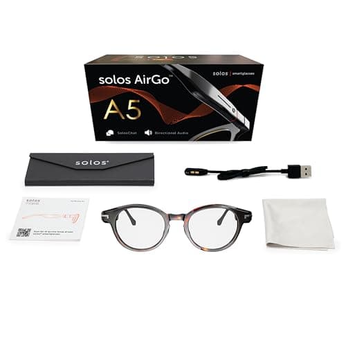 Solos AirGo Vision Smart Glasses with ChatGPT thumbnail 4