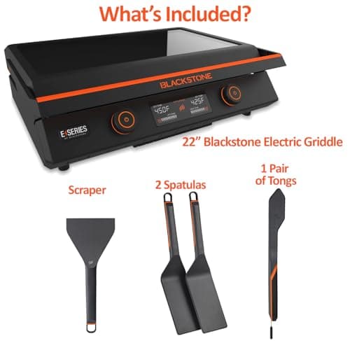 Blackstone E-Series 22-Inch Electric Tabletop Griddle thumbnail 3