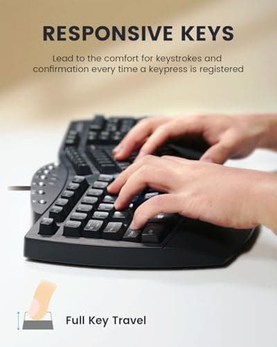 Microsoft Ergonomic Keyboard Wired thumbnail 4