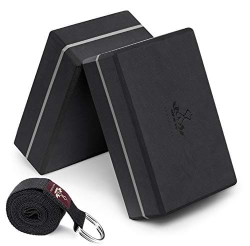 Heathyoga Yoga Blocks 2 Pack with Strap - image 1