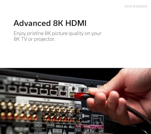 Denon AVR-X6800H 11.4-Channel 8K AV Receiver thumbnail 3