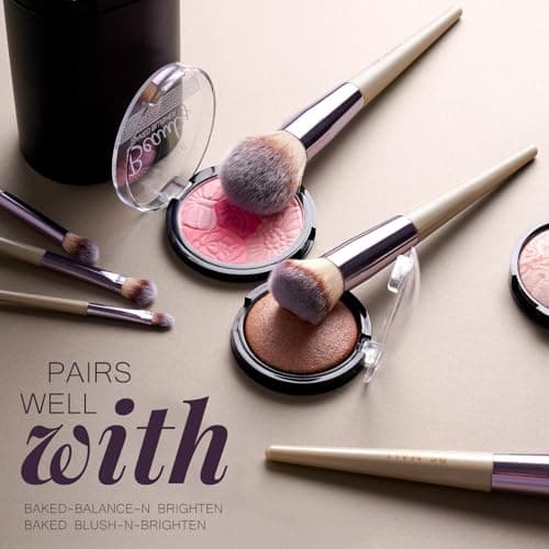 BS-MALL Makeup Brush Set 18 Pcs Premium Synthetic thumbnail 3