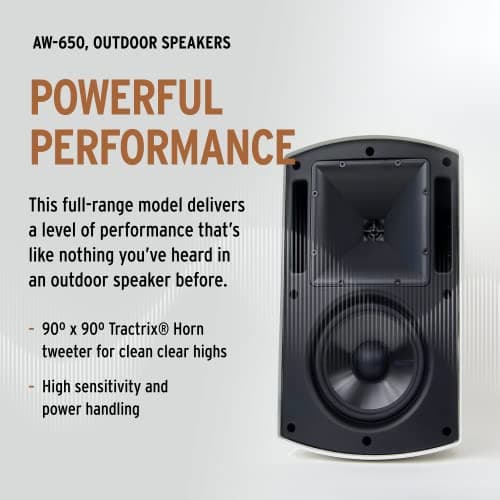 Klipsch AW-650 Indoor/Outdoor Speaker (Each) thumbnail 3